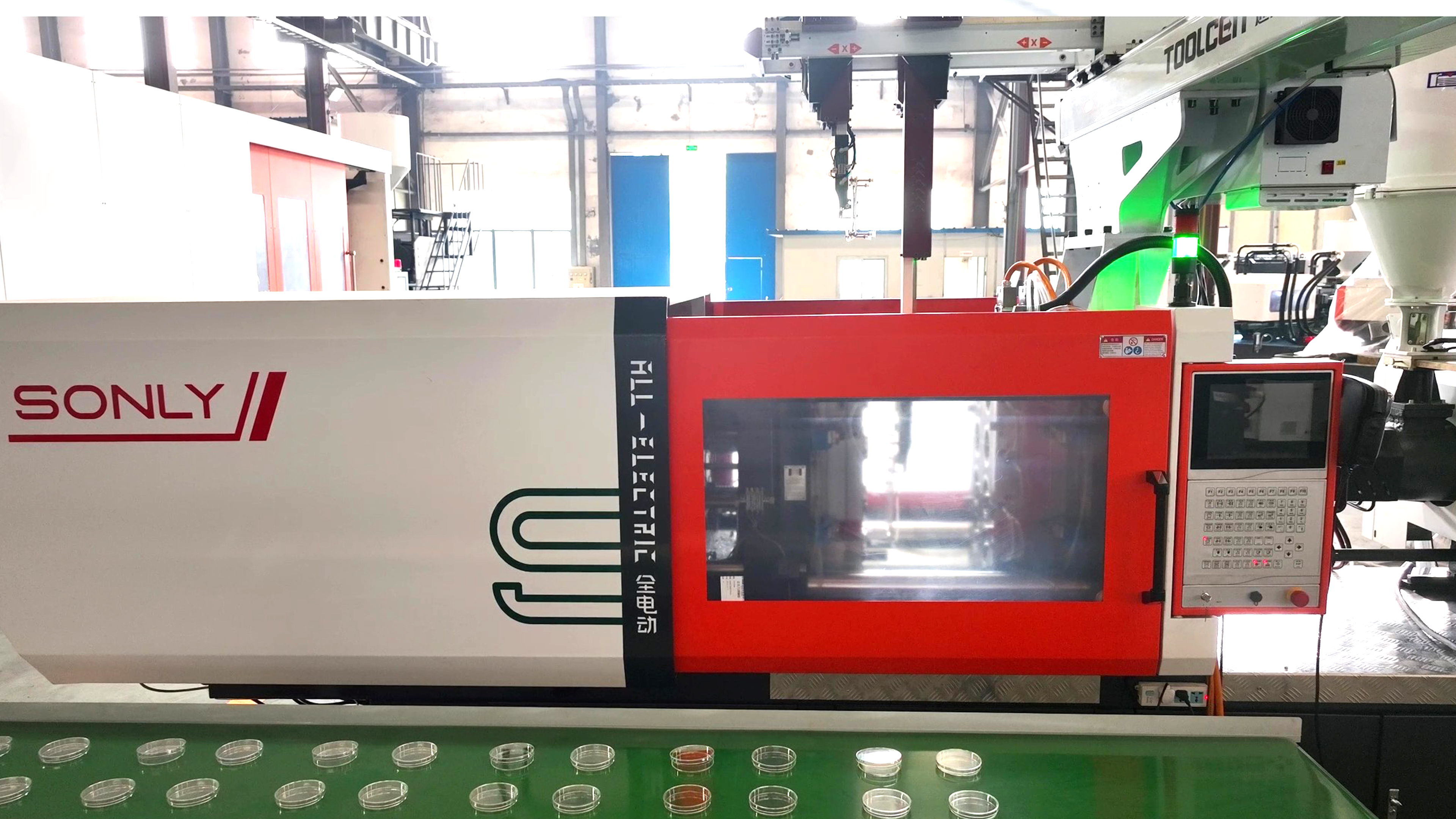 All-Electric Petri Dish Test Molding